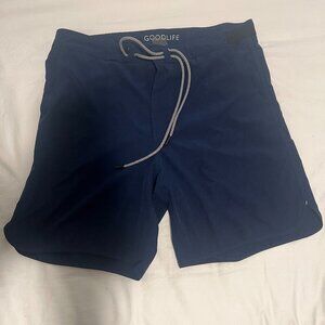Goodlife Men's Swim Short Drawstring Blue (size 32)